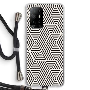 Magic pattern: Oppo A94 5G Transparant Hoesje met koord