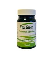 Chlorella & spirulina vital green