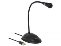 DeLOCK 65871 microfoon PC microphone Bedraad Zwart - thumbnail