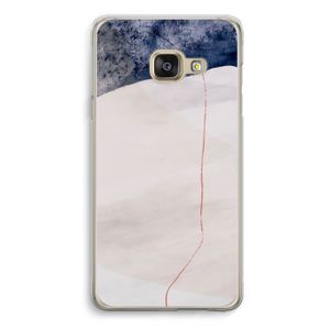 Stone White: Samsung A3 (2017) Transparant Hoesje