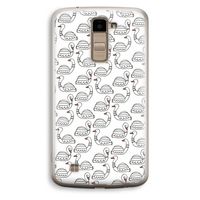 Zwanen: LG K10 (2016) Transparant Hoesje