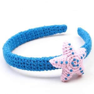 natureZOO haarband ster blauw/roze