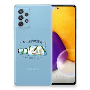 Samsung Galaxy A72 Telefoonhoesje met Naam Boho Bottle