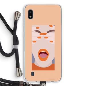 Surprise: Samsung Galaxy A10 Transparant Hoesje met koord