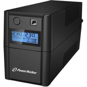 PowerWalker VI 650 SHL Schuko Line-interactive 0,65 kVA 360 W 2 AC-uitgang(en)