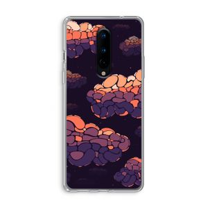 Patroon Wolken: OnePlus 8 Transparant Hoesje