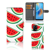 OPPO A74 4G Book Cover Watermelons - thumbnail