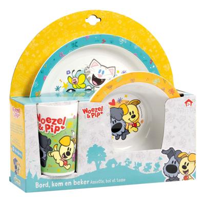 Bambolino Toys Woezel & pip eetset, 3dlg.