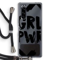 Girl Power #2: Sony Xperia 5 Transparant Hoesje met koord