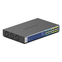 NETGEAR GS516UP Unmanaged Gigabit Ethernet (10/100/1000) Power over Ethernet (PoE) Grijs - thumbnail