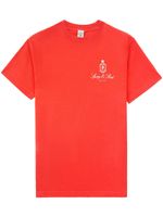 Sporty & Rich t-shirt Vendome à logo imprimé - Rouge