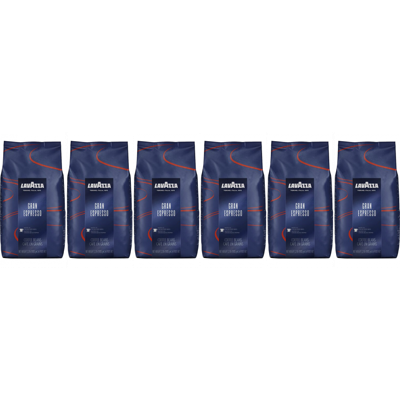 Lavazza Gran Espresso - koffiebonen - 6 x 1 kilo