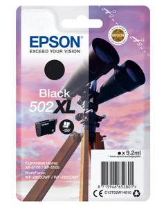 Epson inktcartridge 502XL, 550 pagina's, OEM C13T02W14010, zwart