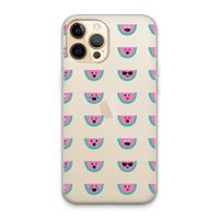 Smiley watermeloenprint: iPhone 13 Pro Max Transparant Hoesje
