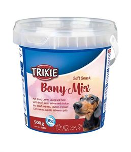 TRIXIE SOFT SNACK BONY MIX 500GR 4ST