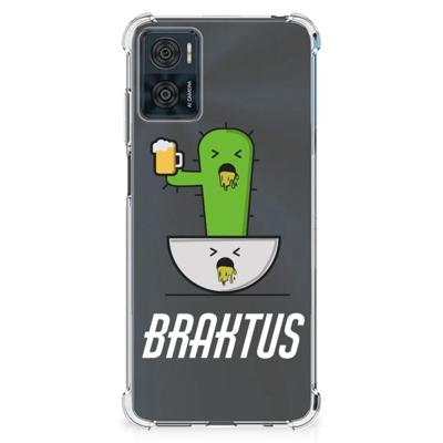 Motorola Moto E22 | E22i Stevig | Bumper Hoesje | Braktus Motorola Moto E22 | E22i Stevig | Bumper Hoesje | Braktus