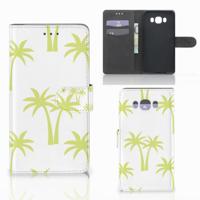 Samsung Galaxy J7 2016 Hoesje Palmtrees | Portemonnee hoesje