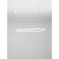 Lyora Natuurlijke vorm hanglampDussa wit 120cm - 9345692