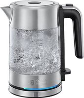 Russell Hobbs 24191-70 waterkoker 0,8 l 2200 W Zwart, Roestvrijstaal, Transparant - thumbnail