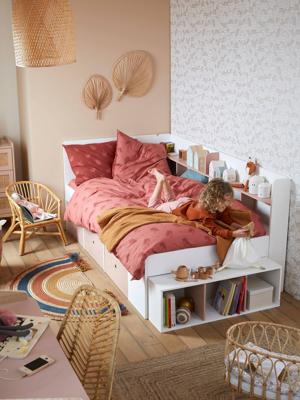 Kinderbed met opbergruimte BASEO nude