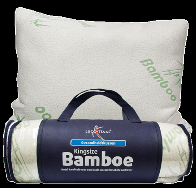 Lucovitaal Hoofdkussen Bamboe Kingsize