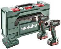 Metabo Accu Combo Set 2.7.2 | 12 V | SSD 12 Accu-slagschroevendraaier + SB 12 Accu-klopboormachine | In Metabox 145 - 685167000 - thumbnail