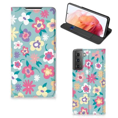 Samsung Galaxy S21 Smart Cover Flower Power