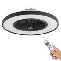 Proventa 3D Air Plafondlamp met Ventilator 60cm - Full room luchtcirculatie - Zomer & Winterstand - Licht en kleurtemperatuur instelbaar