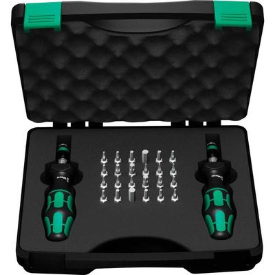 Wera 7440/41 Kraftform momentschroevendraaier-set 0,3-3,0 Nm