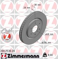 Remschijf Coat Z 200253020