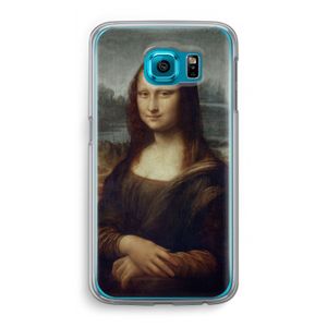 Mona Lisa: Samsung Galaxy S6 Transparant Hoesje