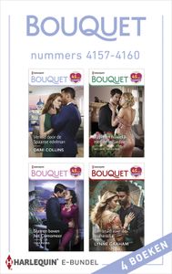 Bouquet e-bundel nummers 4157 - 4160 - Dani Collins, Melanie Milburne, Tara Pammi, Lynne Graham - ebook