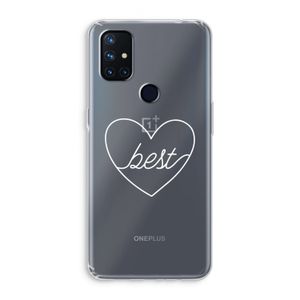 Best heart pastel: OnePlus Nord N10 5G Transparant Hoesje