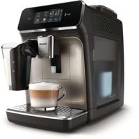 Automatische espressomachine - PHILIPS - Silent Brew EP2336/40 - 4 LatteGo dranken - Chroom zwart