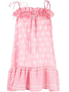 Cloe Cassandro robe courte Dali à imprimé graphique - Rose