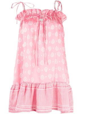 Cloe Cassandro robe courte Dali à imprimé graphique - Rose