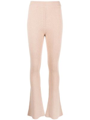Peserico pantalon en maille à taille haute - Tons neutres