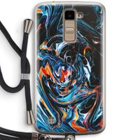 Black Unicorn: LG K10 (2016) Transparant Hoesje met koord