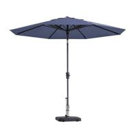 Madison - Parasol Paros II Round Safier Blue - 300cm - Blauw - thumbnail