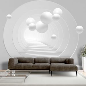 Fotobehang - 3D Tunnel, premium print vliesbehang