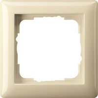 Gira standaard 55 afdekraam 1-voudig creme glanzend 021101