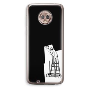 Musketon Painter: Motorola Moto G6 Transparant Hoesje