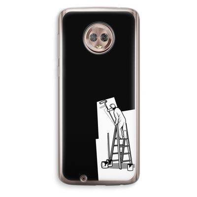 Musketon Painter: Motorola Moto G6 Transparant Hoesje