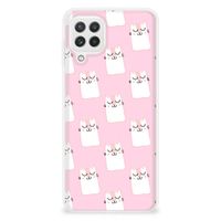 Samsung Galaxy A22 4G | M22 TPU Hoesje Sleeping Cats