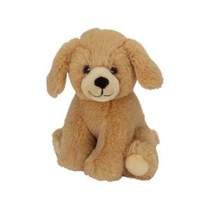 Nature Planet pluche dieren knuffel - Golden Retriever hond - 17 cm