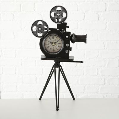 Tafelklok nostalgische camera