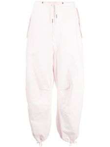 DARKPARK pantalon sarouel à lien de resserrage - Rose