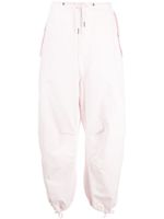 DARKPARK pantalon sarouel à lien de resserrage - Rose