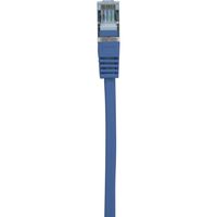 Renkforce RF-5047500 RJ45 Netwerkkabel, patchkabel CAT 6A S/FTP 2.00 m Blauw Snagless, Vlambestendig 1 stuk(s) - thumbnail