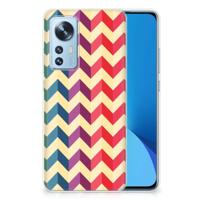Xiaomi 12 | 12X | TPU bumper | Zigzag Multi Color